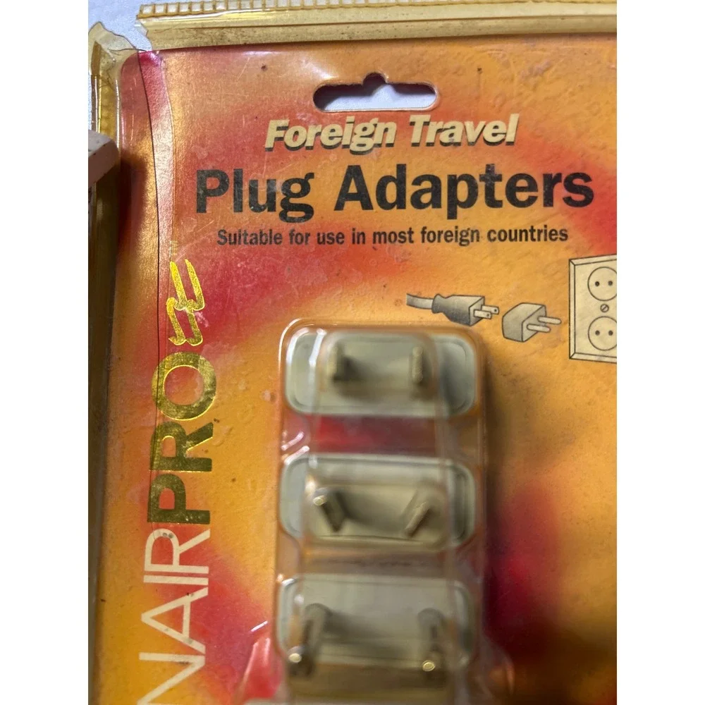 Conair Pro‎ Foreign Travel Plug Adapters Worldwide Usage Set